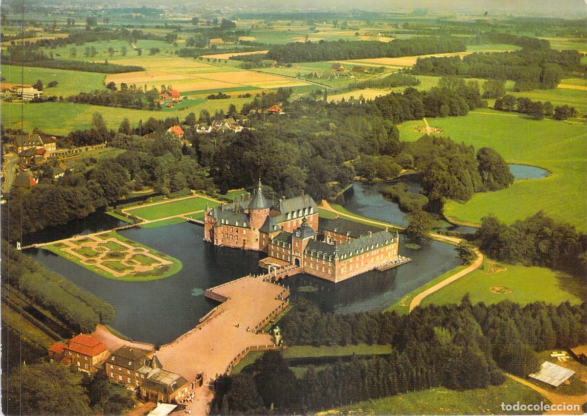 Postales: Postal de Wasserburg Anholt, Castillo con Foso, Alemania