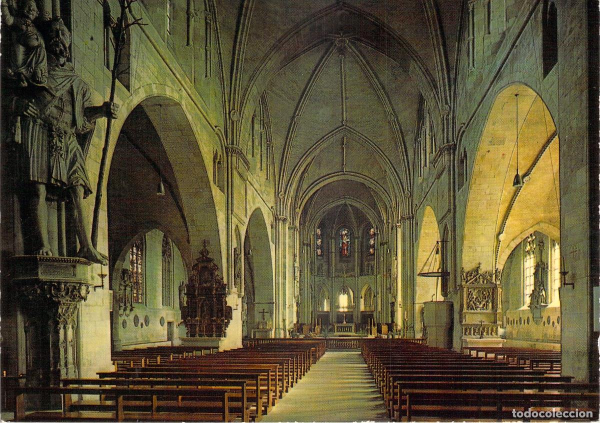 Postales: Postal del Interior de la Catedral de San Pablo en M&uuml;nster