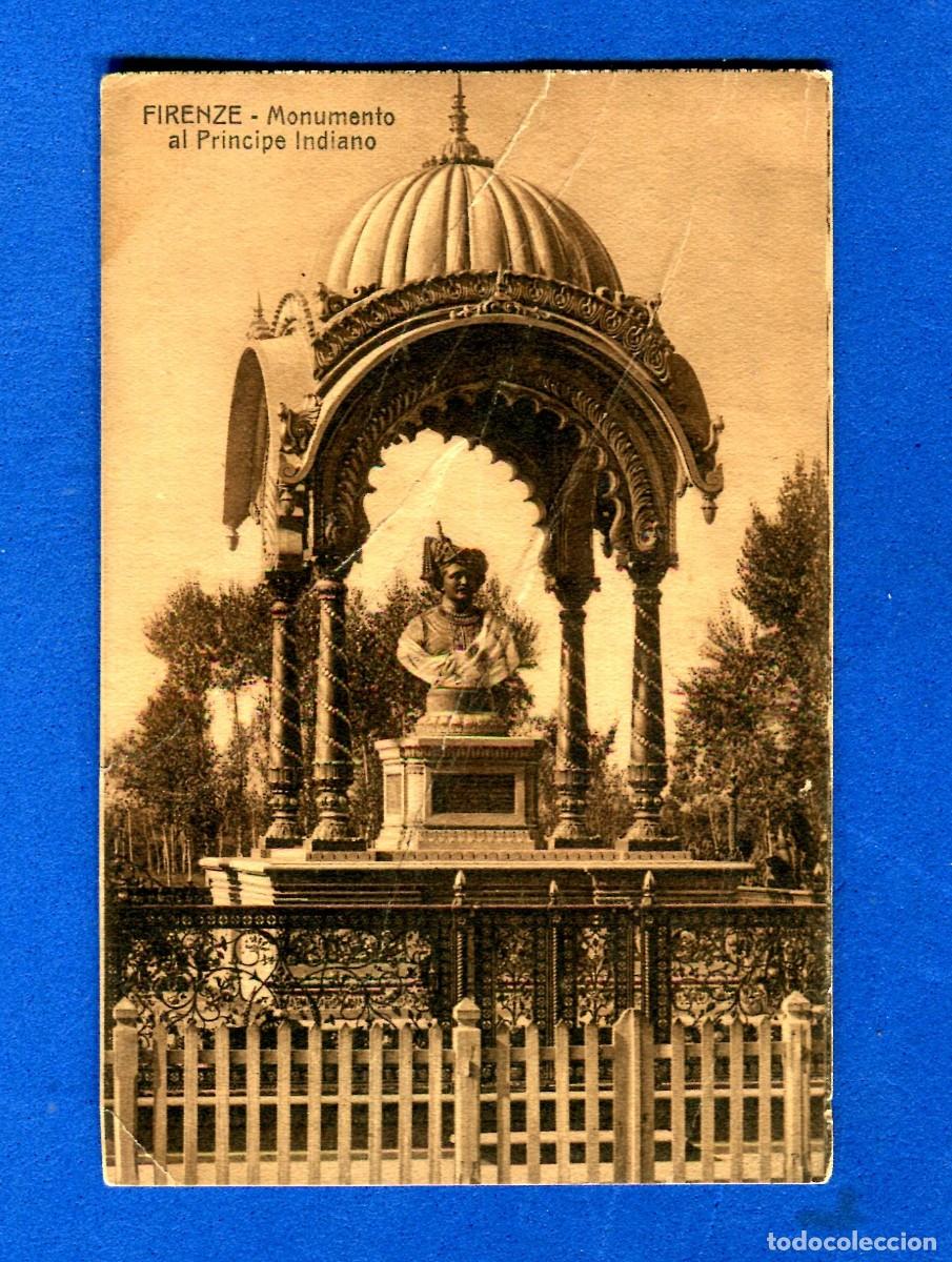 Postales: POSTAL SIN CIRCULAR FLORENCIA MONUMENTO AL PRINCIPE INDIANO EDITA UMF 204