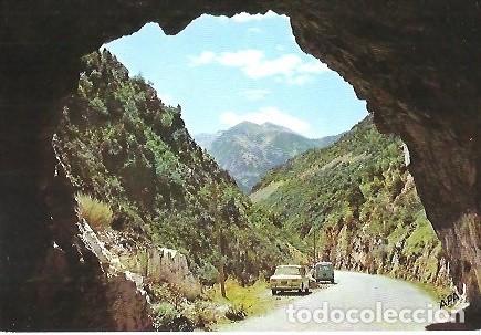 Postales: POSTAL A COLOR VALLS ANDORRA 161 TUNNEL SUR LA ROUTE DE LA MASSANA APA
