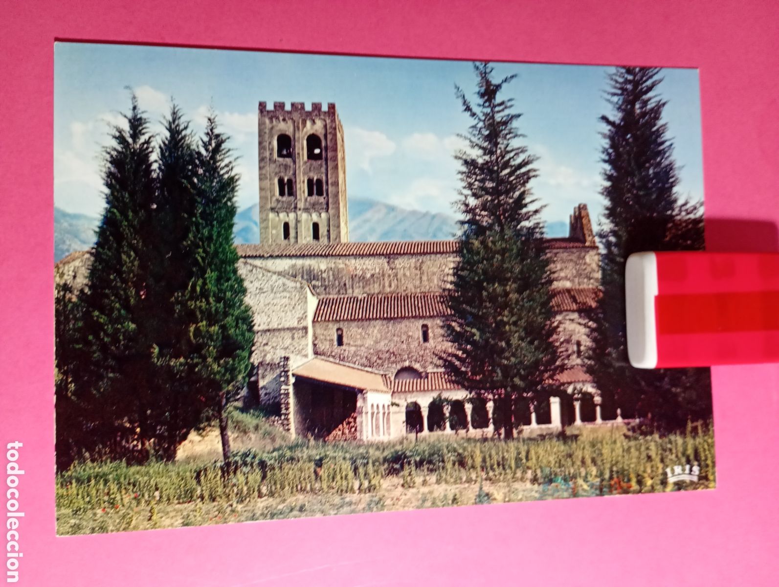 Postales: PRADES ENVIRONS S/C COLOR 66/230 ABBAYE DE SAINT-MICHEL DE CUXA ED. MODERNES THEOJAC LIMOGES- R1609