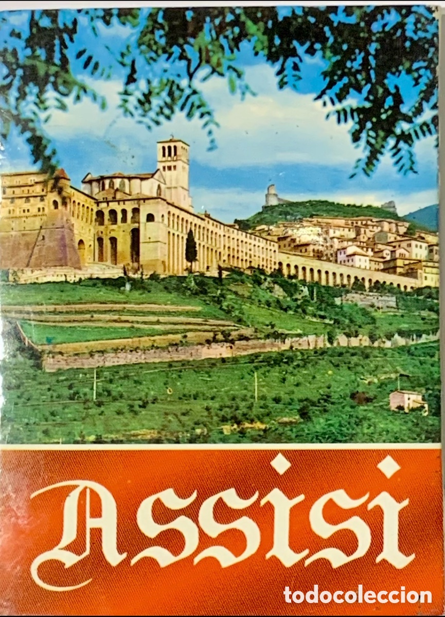 Postales: Postales de racimo. Assisi. Italia. A&ntilde;os 80.
