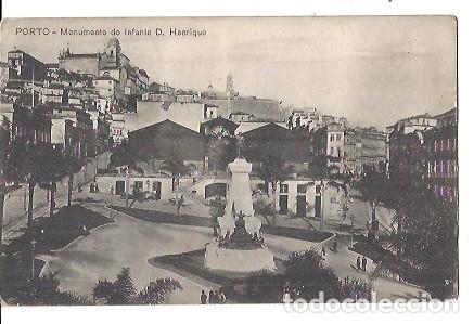 Postales: ANTIGUA POSTAL PORTO MONUMENTO DO INFANTE D HENRIQUE