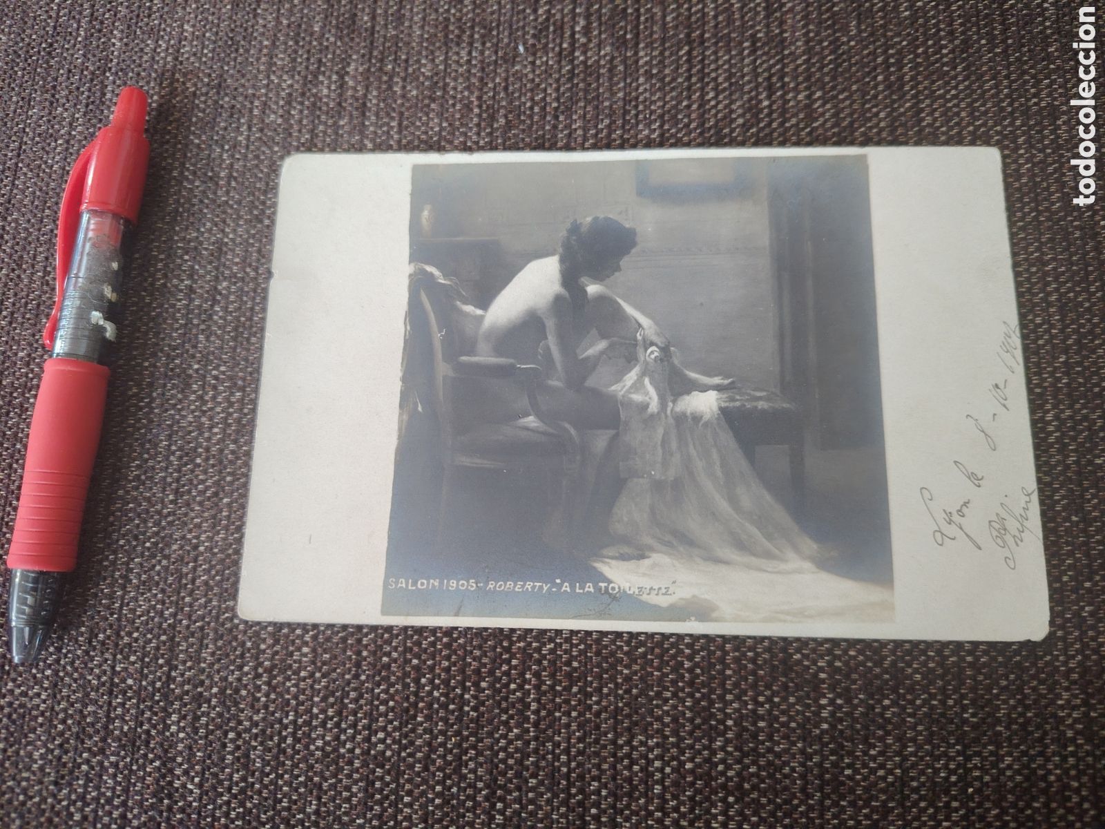 Postales: Postal circulada 1907. Lyon. Francia