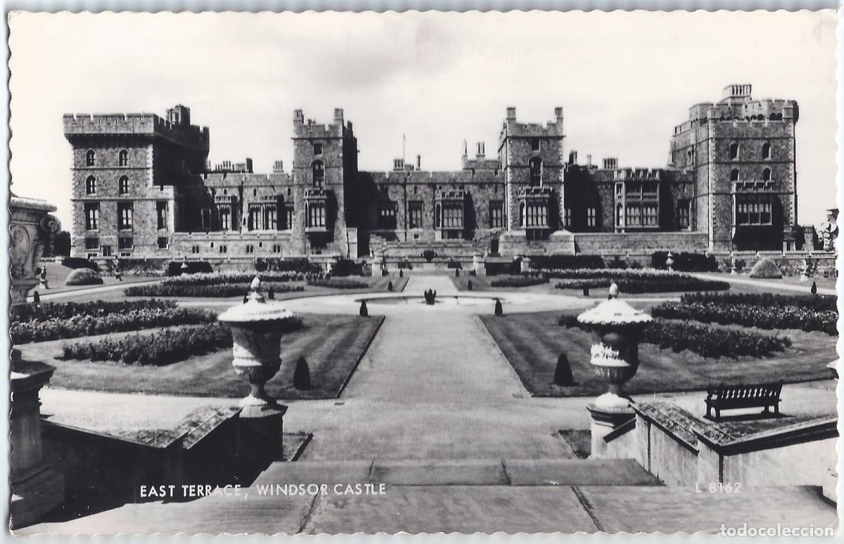 Postales: East Terrace - Windsor Castle - Valentine's Postcard