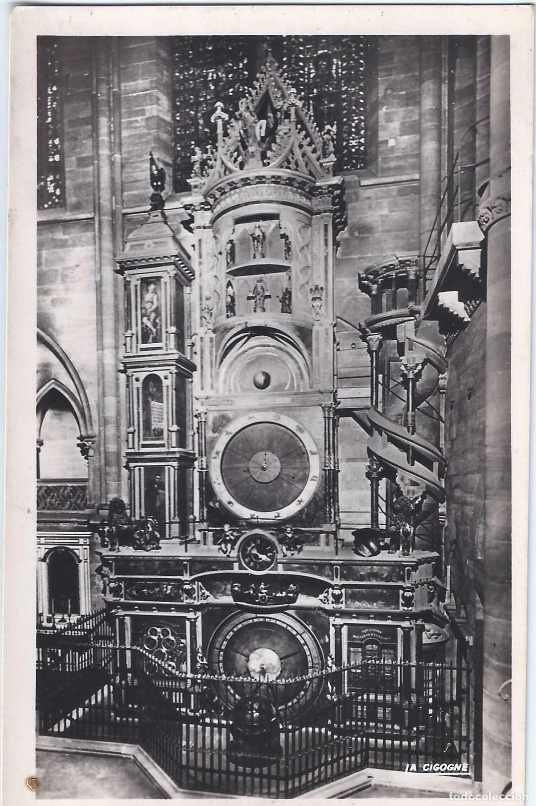Postales: Reloj Astr&oacute;nomico - Catedral de Estrasburgo - Postal sin circular