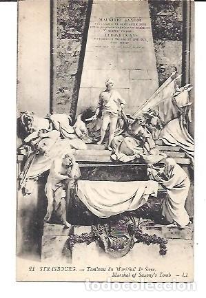 Postales: CARTE POSTALE 21 STRASBOURG TOMBEAU DU MARECHAL DE SAXE LL