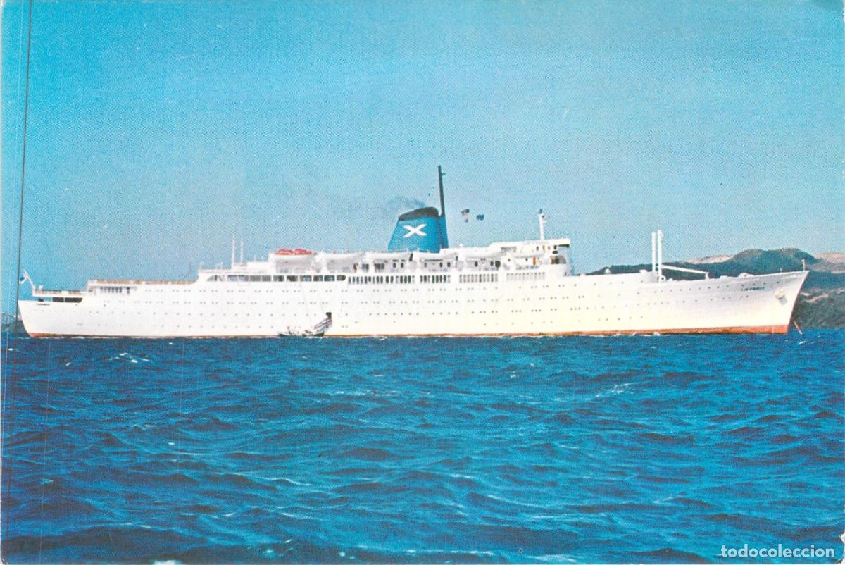 Postales: Postal Naviera Chandris Buque de Crucero S.S. Victoria