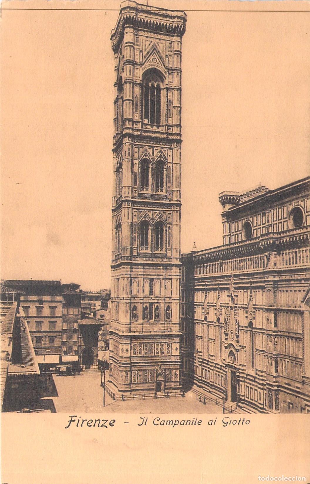 Postales: Postal de Florencia: Campanario de Giotto
