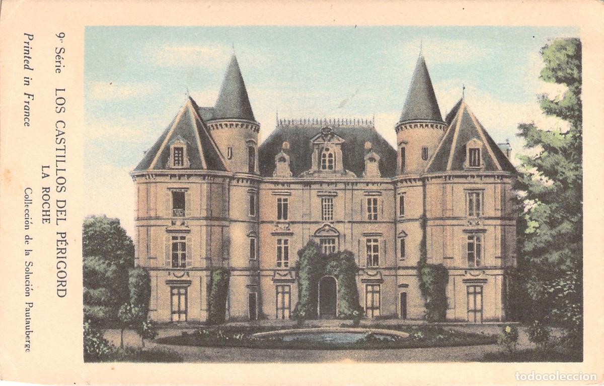Cartes Postales: Postal del Castillo de la Roche, Colecci&oacute;n Los Castillos del P&eacute;rigord