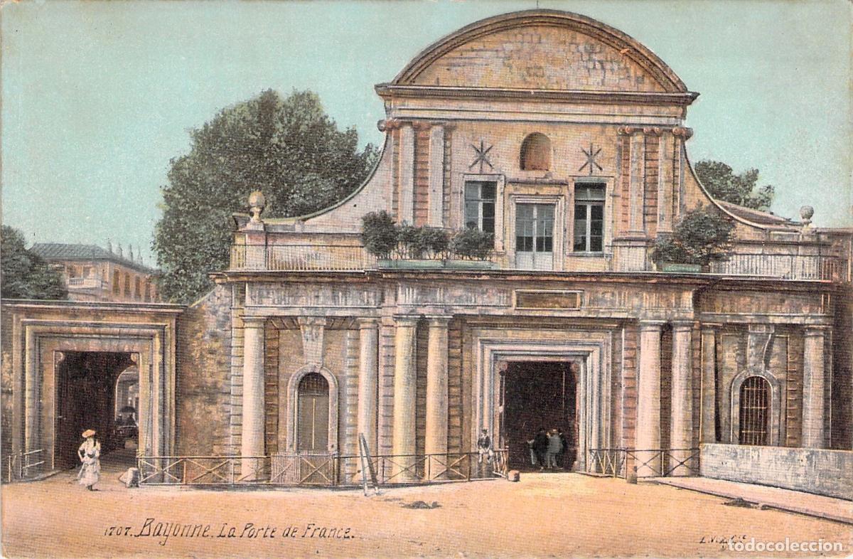 Cartoline: Postal de Bayona: La Puerta de Francia en Aquitania