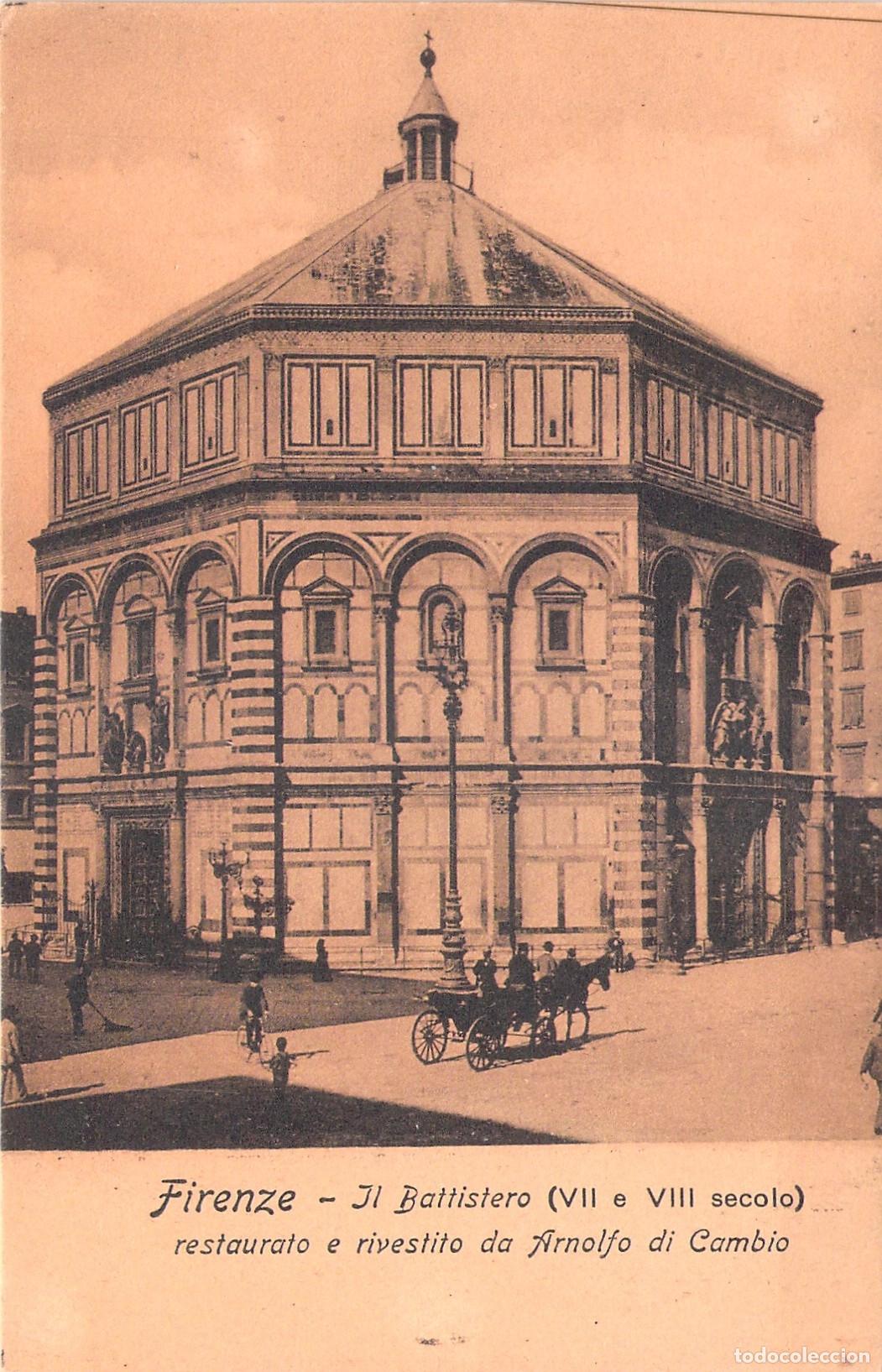Postales: Tarjeta Postal Florencia Italia El Baptisterio San Juan Pineider