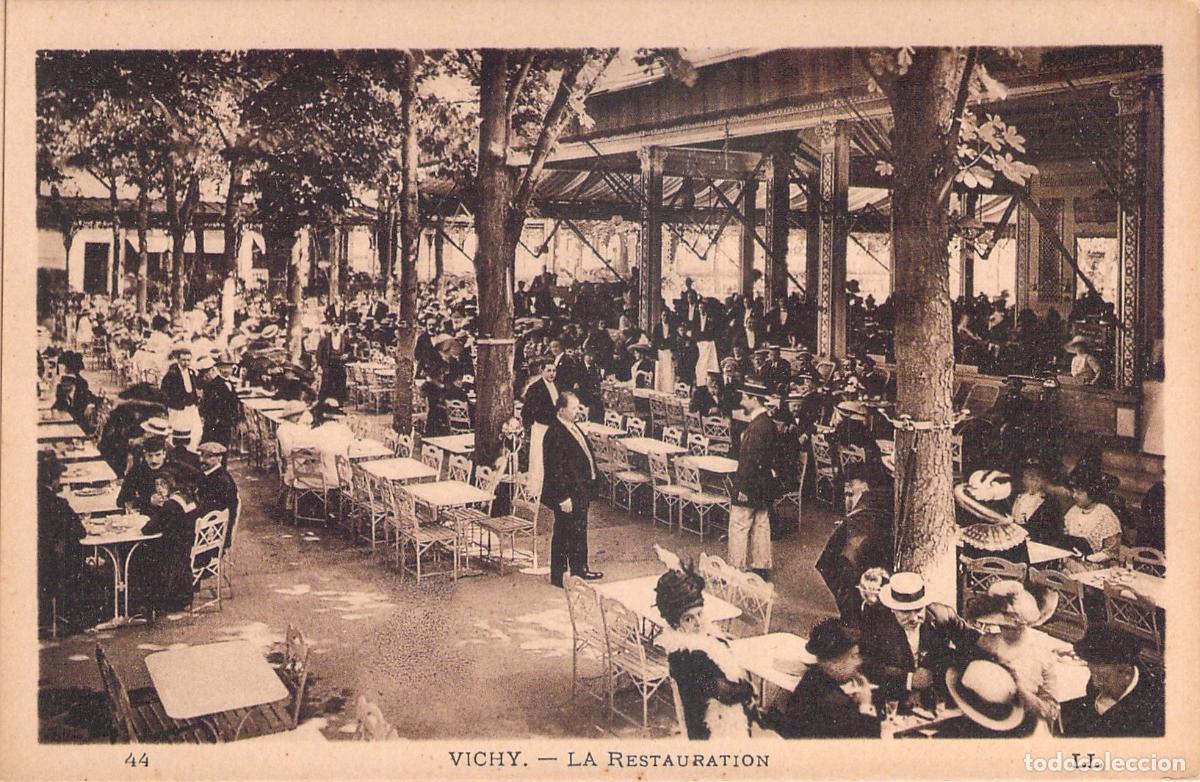 Postales: Postal de Vichy, La Restauration, Francia