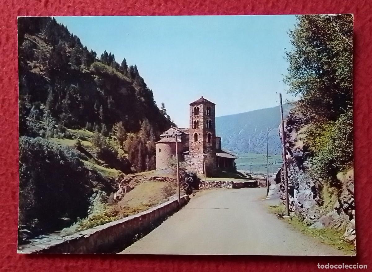 Postales: POSTAL POST CARD VALLS D&acute;ANDORRA ANDORRE CANILLO ESGLESIA ROM&Aacute;NICA IGLESIA SAN JOAN-DE-CASELLAS...