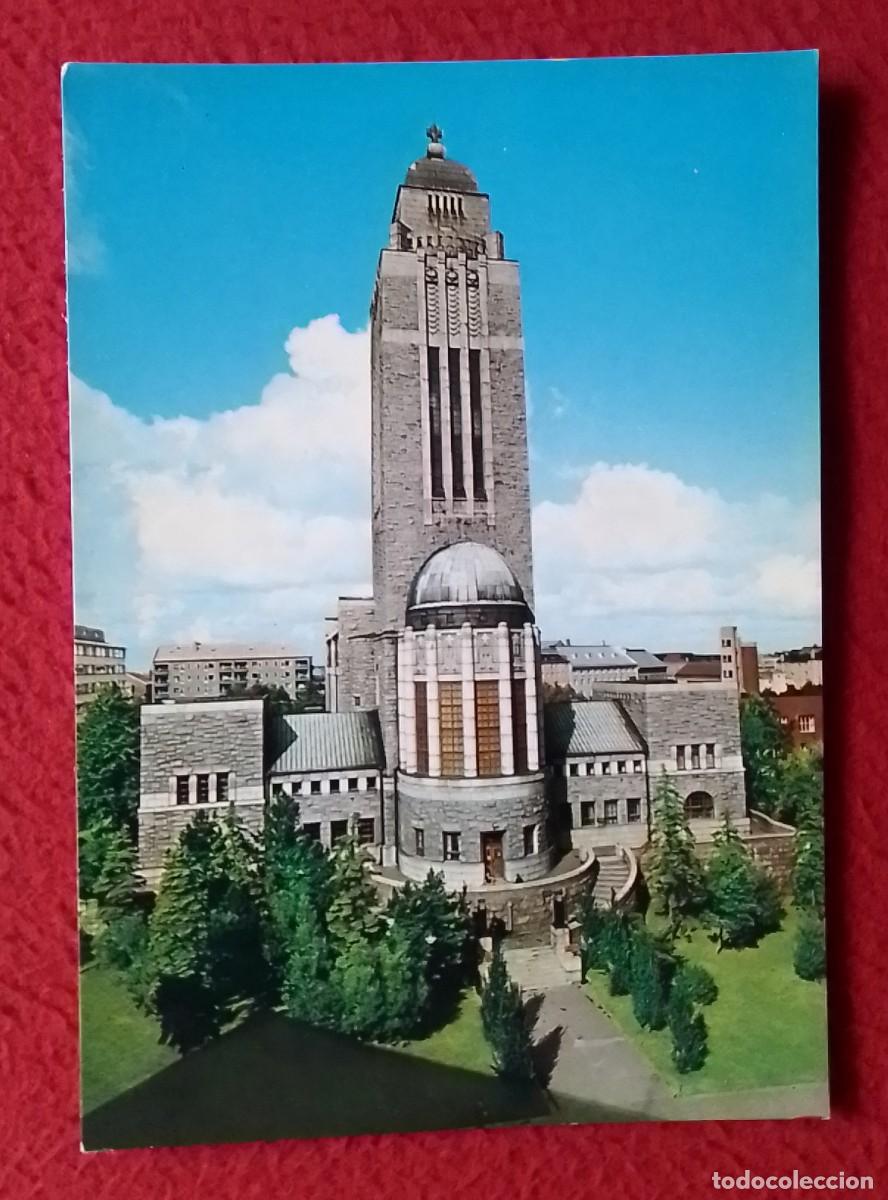 Postais: POSTAL SUOMI FINLAND FINLANDIA HELSINKI HELSINGFORS KALLION KIRKKO THE CHURCH OF IGLESIA DE KALLIO..