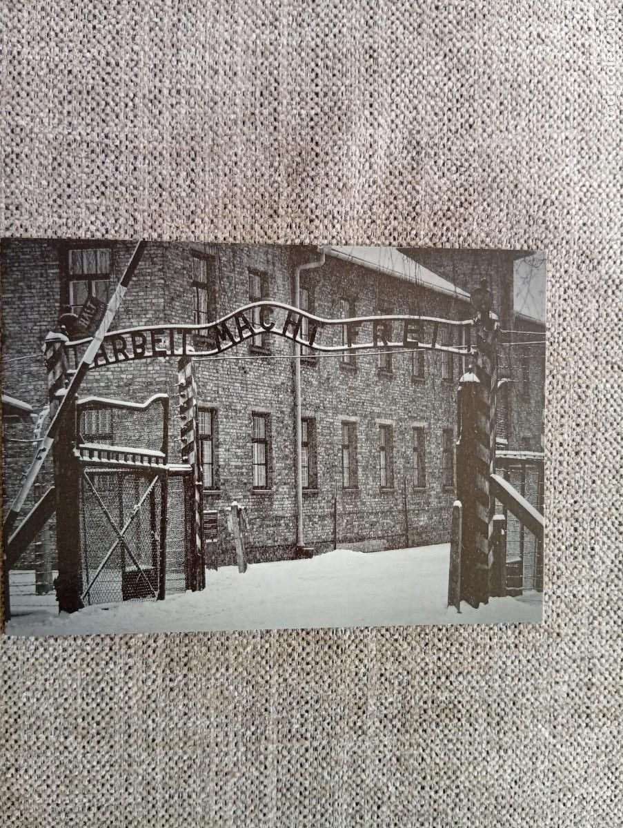 Postales: postal de auschwitz birkenau auschwitz I arbeit macht frei