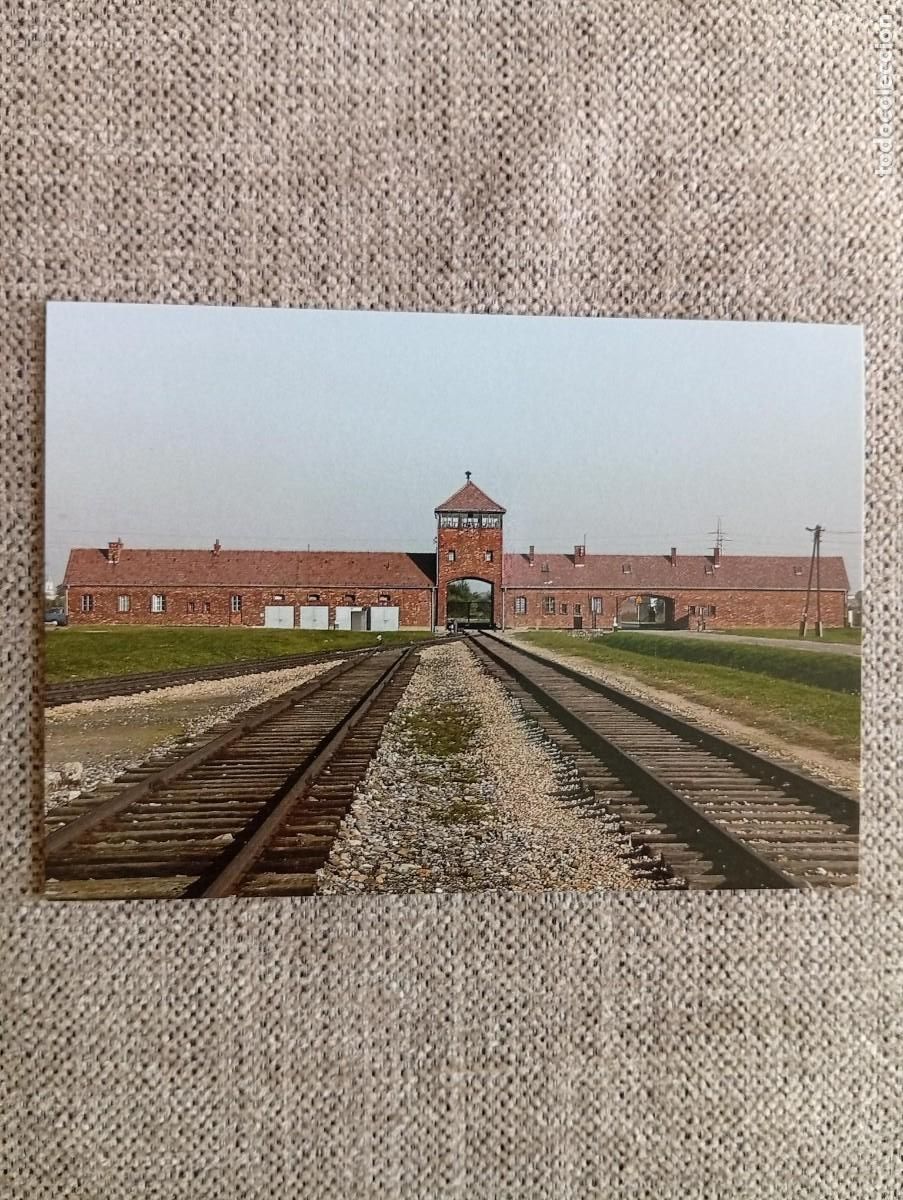 Postales: auschwitz-birkenau auschwitz II birkenau death gate