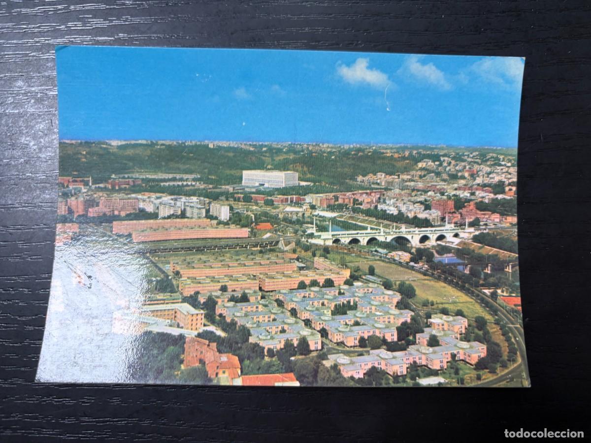 Postales: TARJETA POSTAL. ITALIA. ROMA. VILLAGGIO OLIMPICO. VISTA AEREA