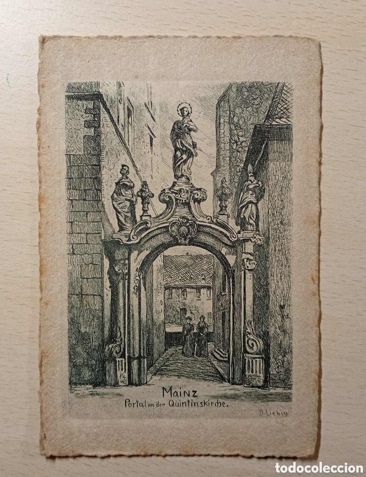 Cartes Postales: MAINZ. ALEMANIA. POSTAL A BAYONA FRANCIA, 1922.