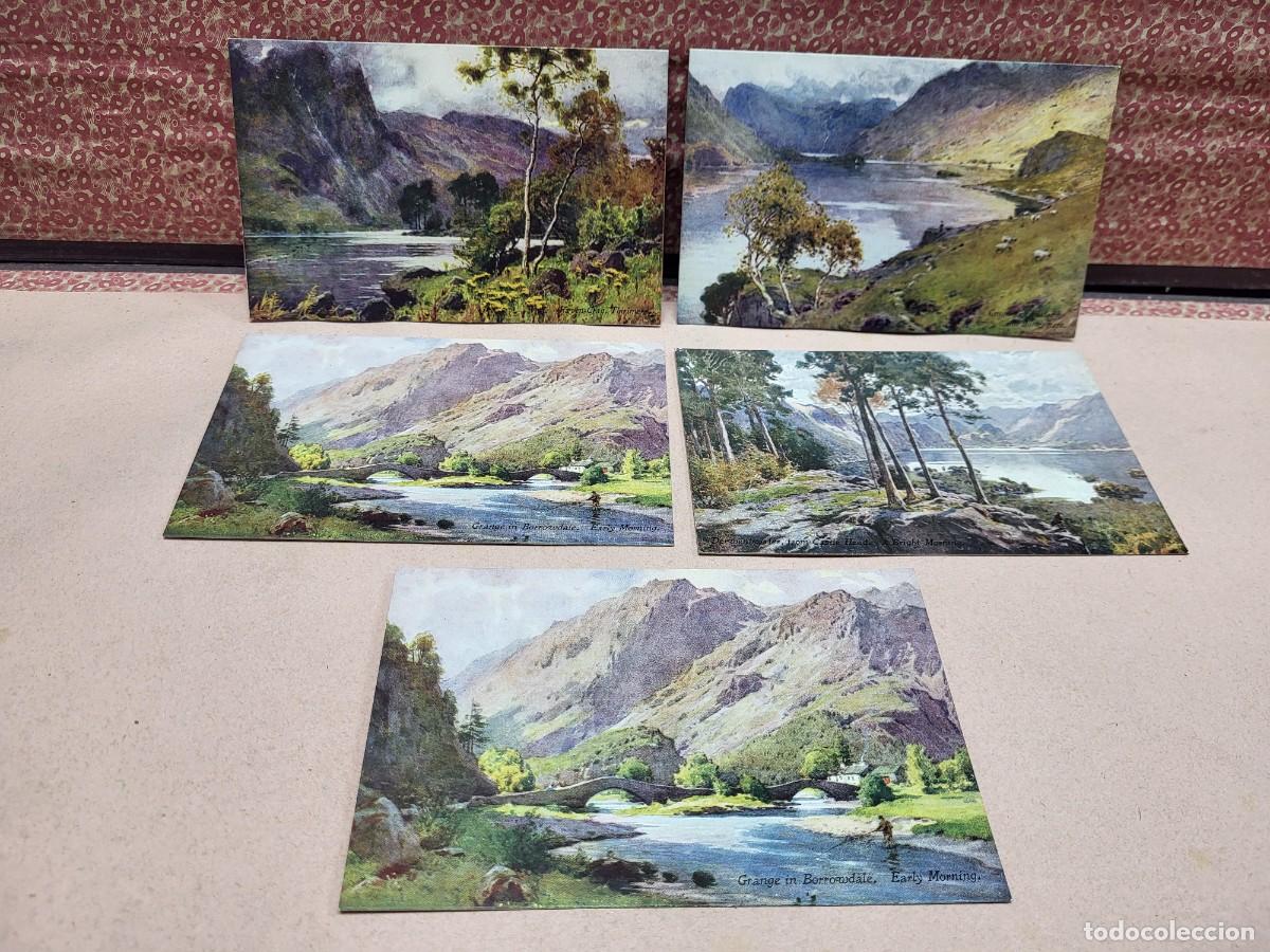 Postcards: LOTE POSTALES ANTIGUAS LAGOS INGLESES A & C BLACK LONDRES