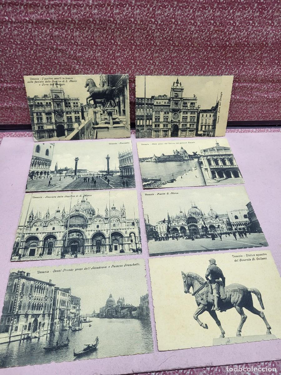 Postales: LOTE POSTALES ANTIGUAS VENECIA ITALIA V. Z.