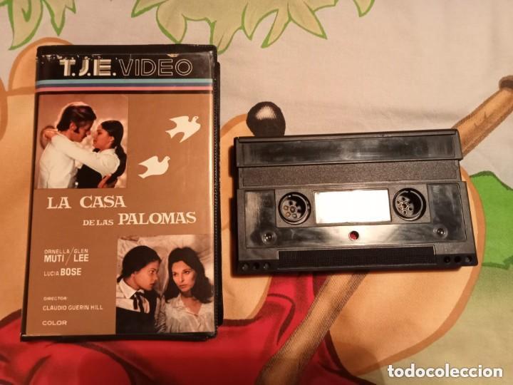Postales: LA CASA DE LAS PALOMAS (1972) V2000 TJE TELE JECTOR ESPA&Ntilde;A JOYA SPANISH GIALLO ITALIA LUC&Iacute;A BOS&Eacute;