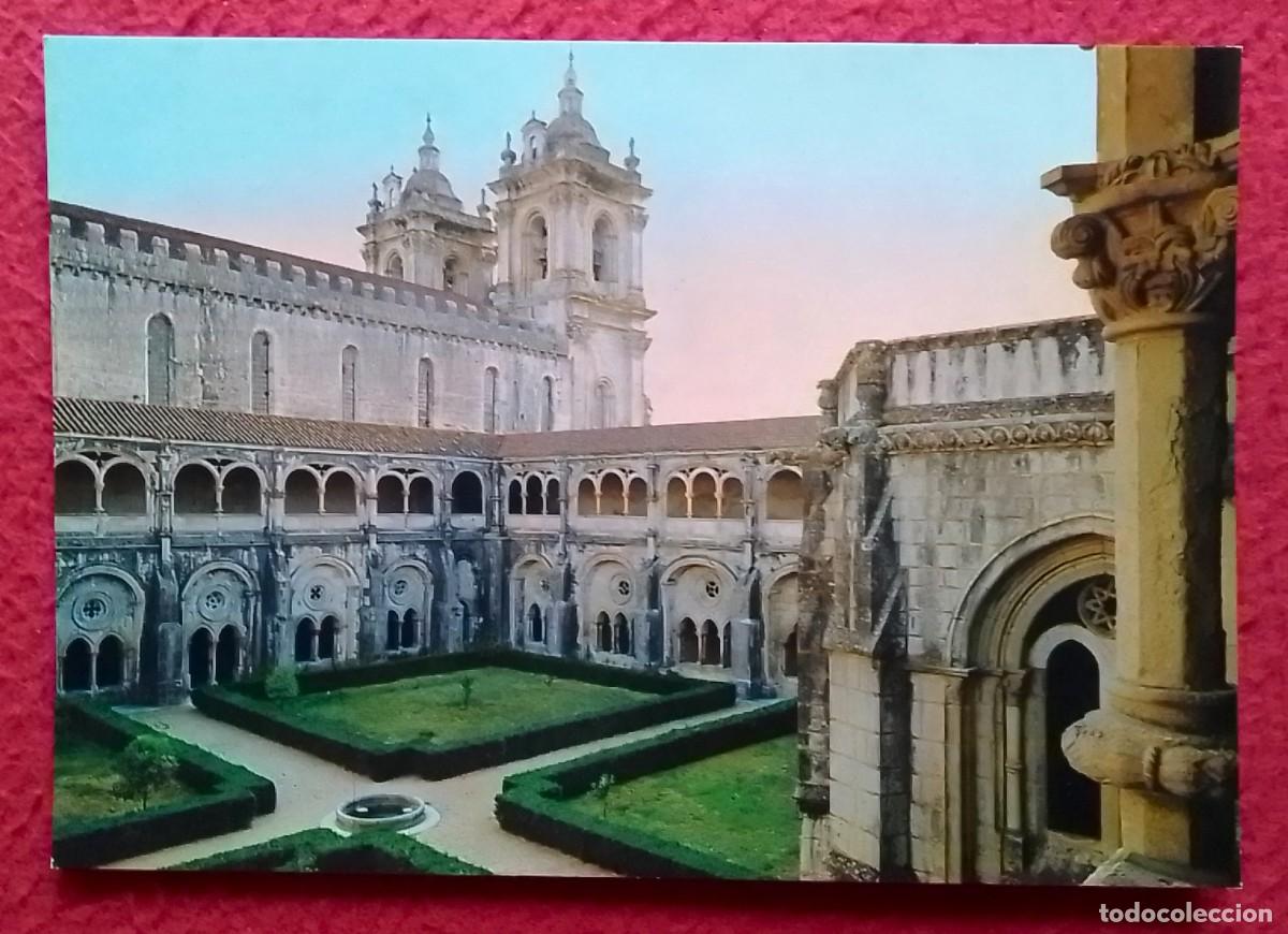 Postales: POSTAL POST CARD BILHETE DE PORTUGAL ALCOBA&Ccedil;A CLAUSTRO DO SILENCIO..CLOISTER OF SILENCE..CARTOLINA..