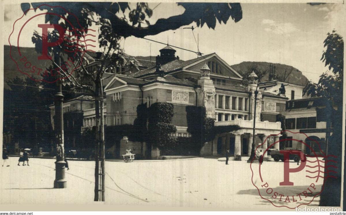 Postales: CARTE PHOTO MERAN STADTTHEATER TEATRO THEATER theatrecollection