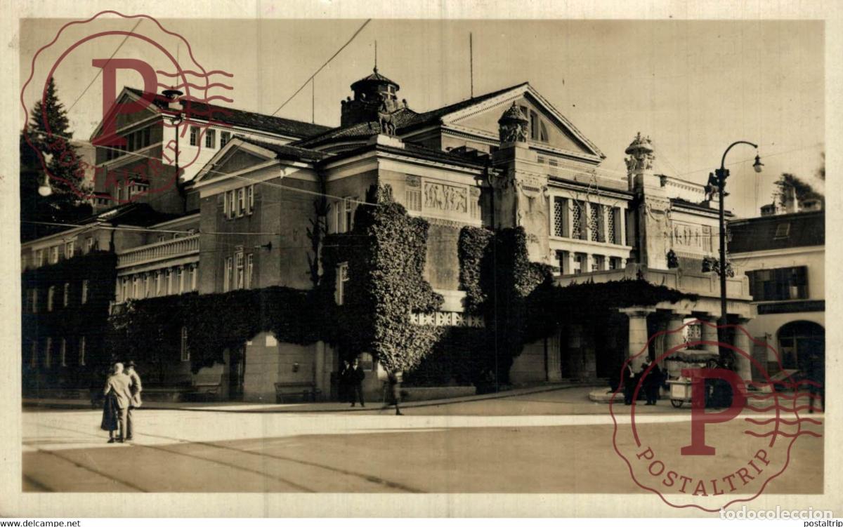 Postales: CARTE PHOTO MERAN STADTTHEATER TEATRO THEATER theatrecollection