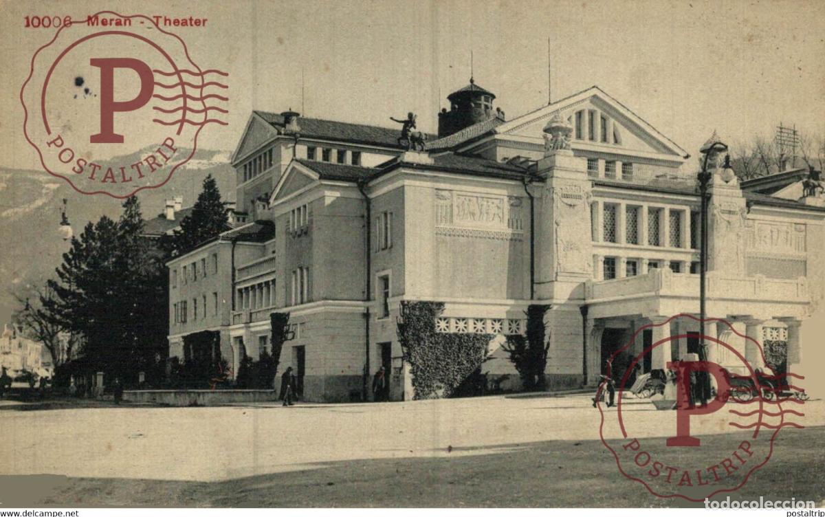 Postales: MERAN THEATER TEATRO THEATER theatrecollection