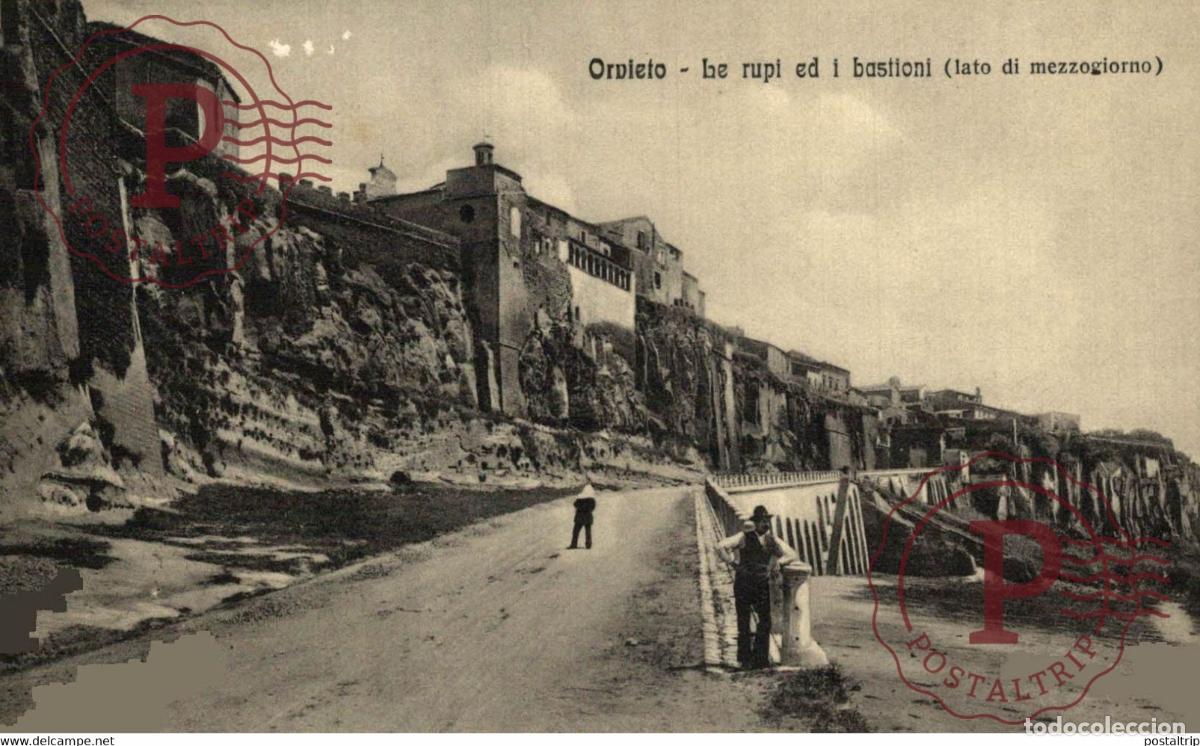 Postales: ITALIE. Orvieto. - Le rupi ed i bastioni