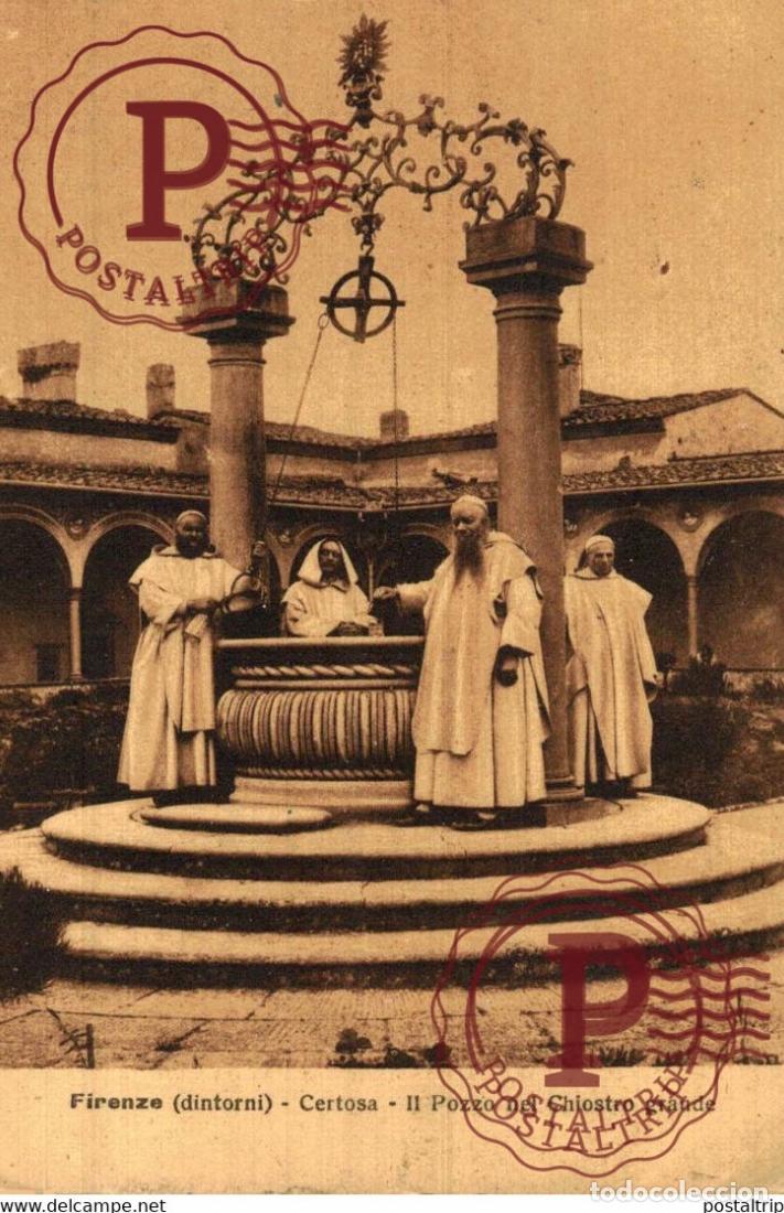 Cartes Postales: FIRENZE - CERTOSA - IL POZZO NEL CHIOSTRO GRANDE ITALY ITALIA