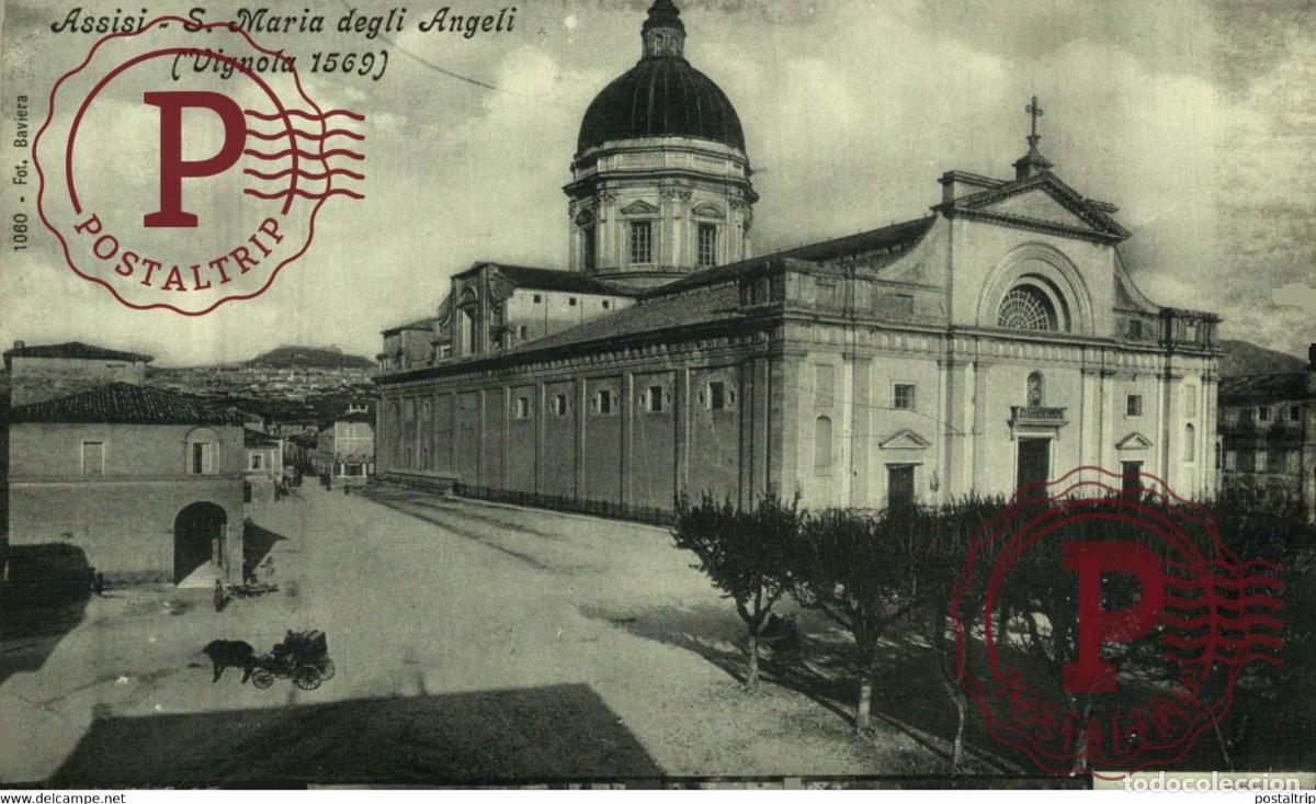 Postcards: Assisi S MARIA DEGLI ANGELI ITALY