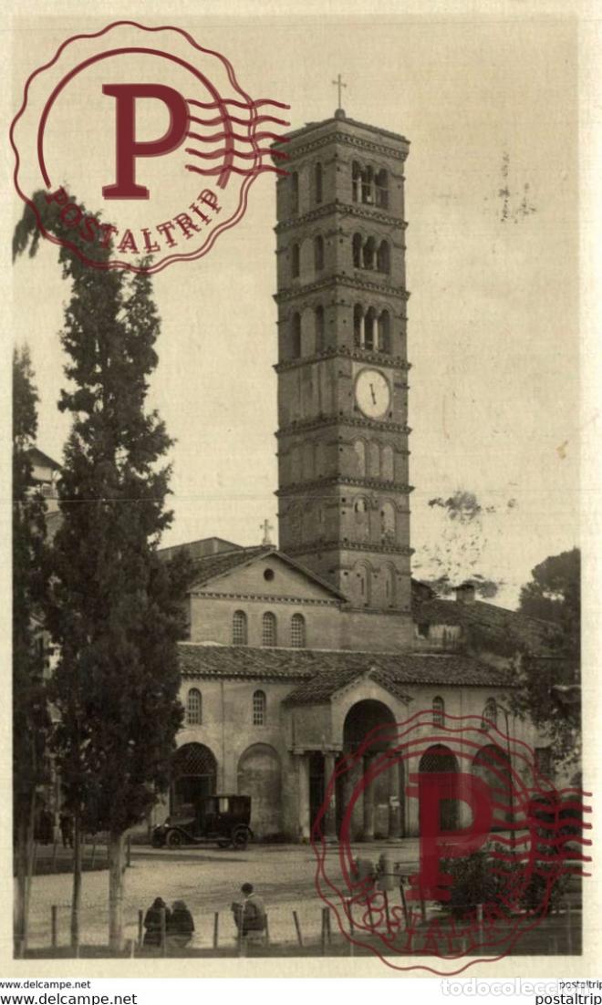 Cartoline: RARE RPPC ROMA CHIESA S MARIA COSMEDIN FACCIATA