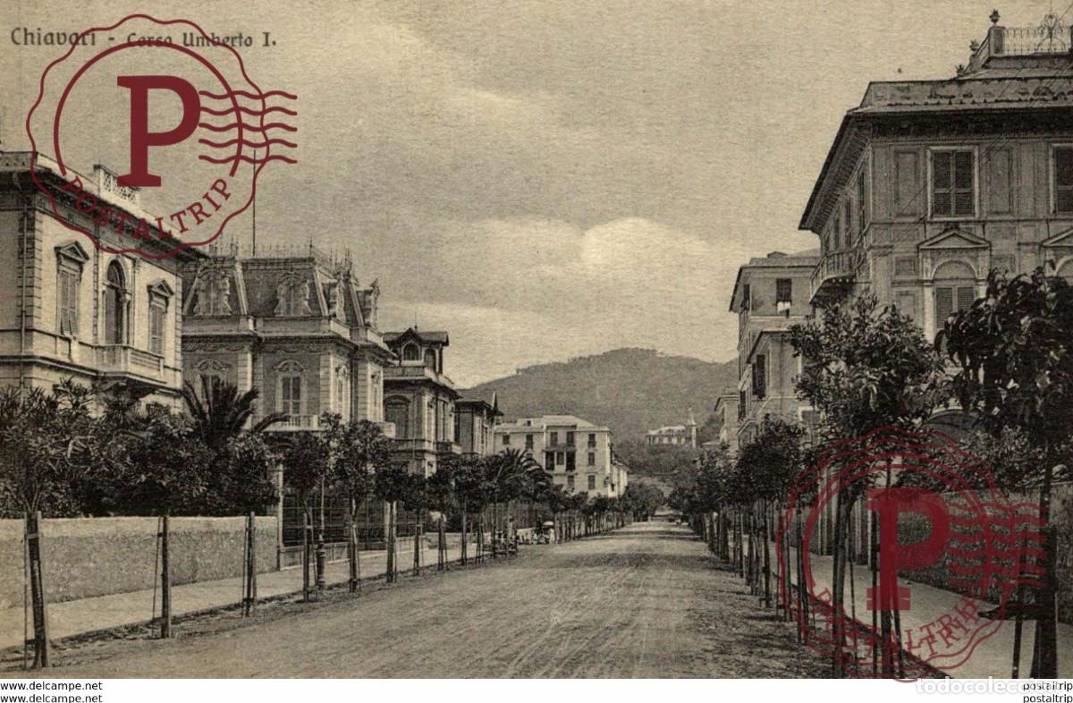 Postkarten: CHIAVARI CORSO UMBERTO