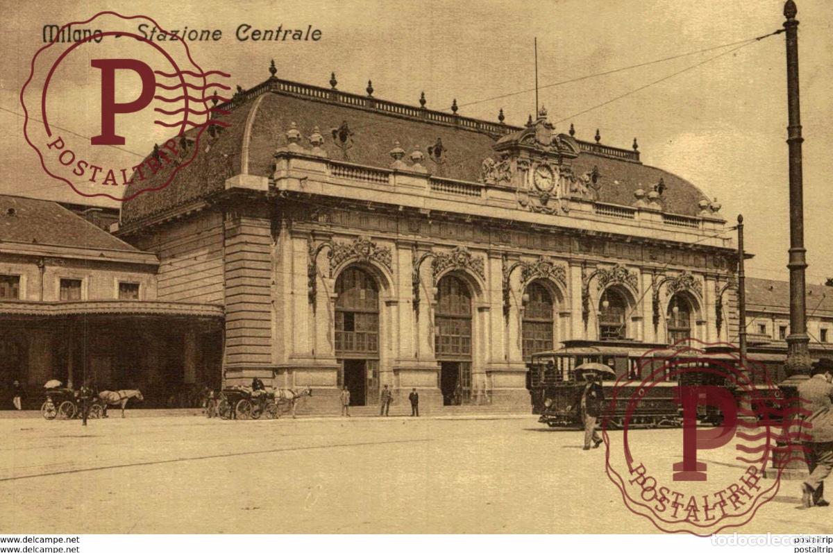 Postkarten: MILANO STAZIONE CENTRALE