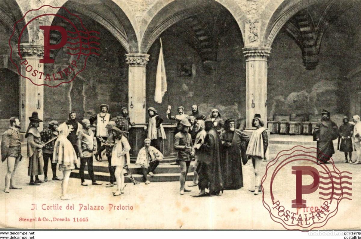 Postkarten: IL CORTILE DEL PALAZZO PRETORIO
