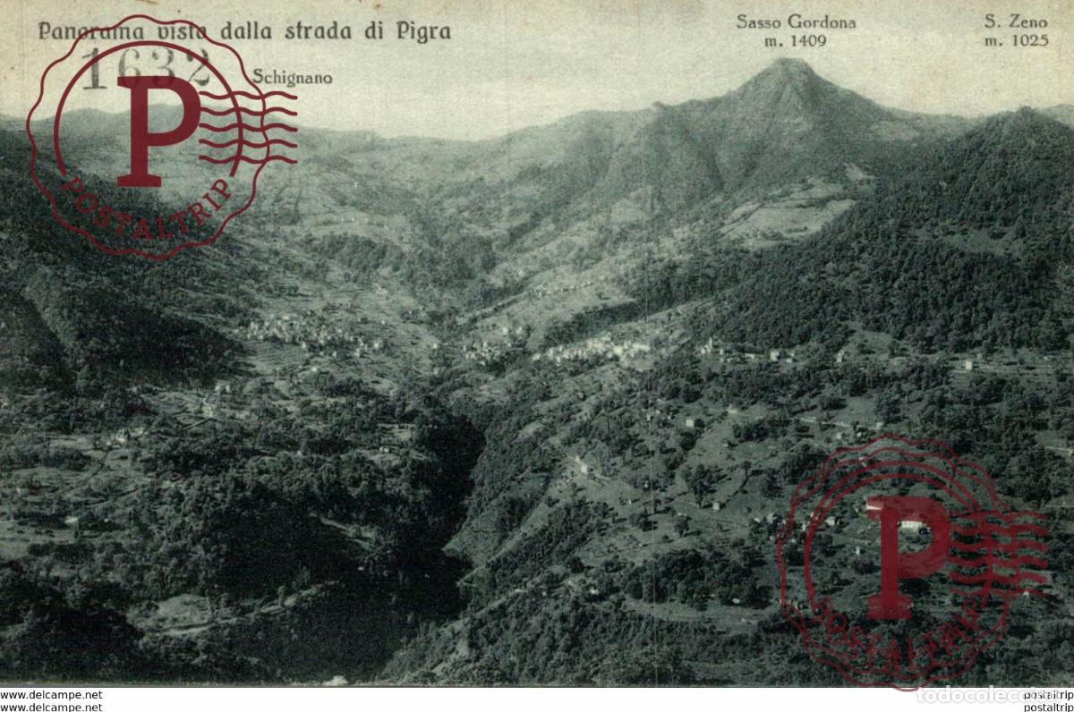 Postales: PANORAMA VISTA DALLA STRADA DI PIGRA SCHIGNANO