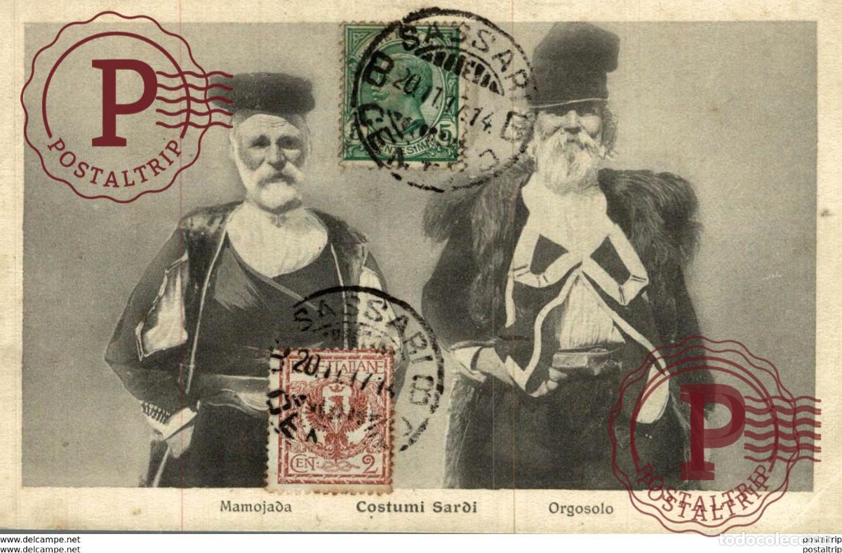 Postales: COSTUMI SARDI MAMOJADA ORGOSOLO