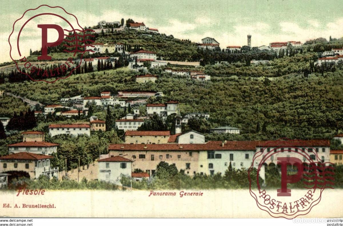 Postales: Italy - Fiesole - Panorama Generale