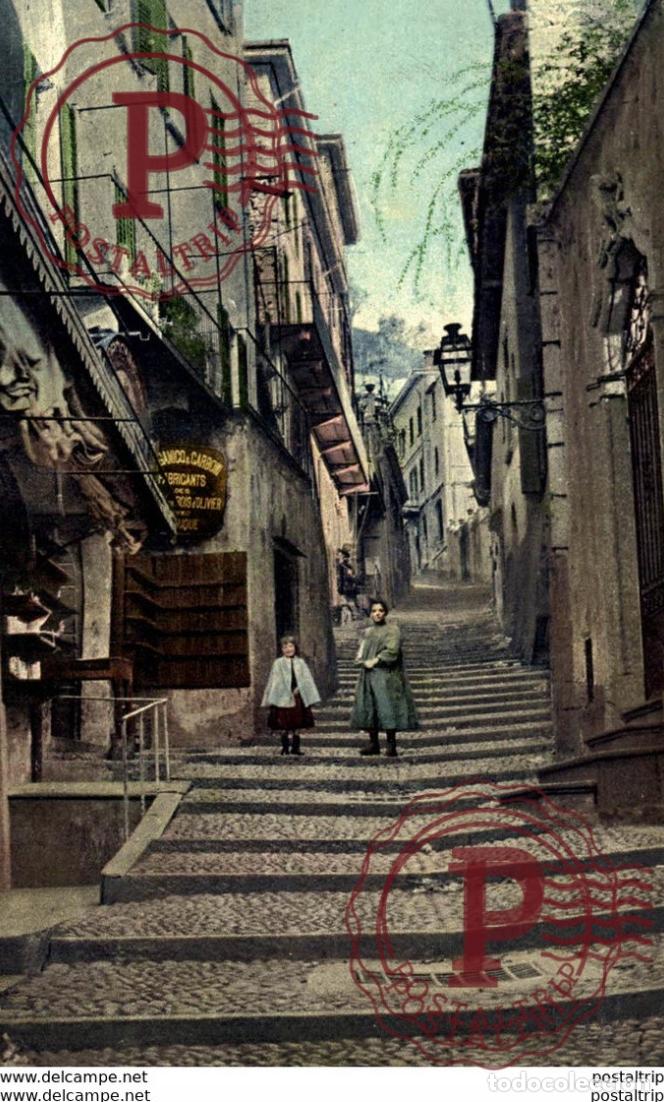 Postales: MENAGGIO Lago di Como Bellagio Via Serbelloni 1904 Italien, ITALIA, ITALY, ITALIE