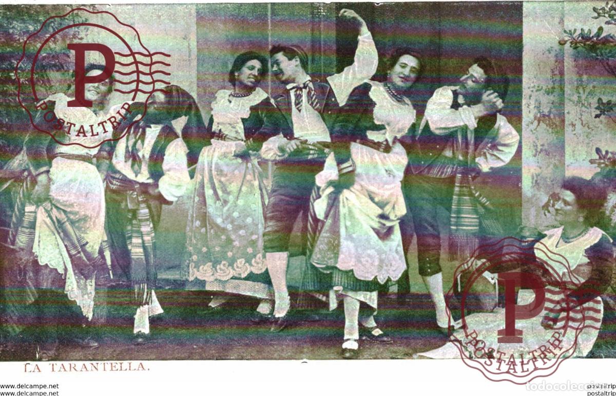 Postcards: LA TARANTELLA Italie ITALIA ITALIAN ITALY