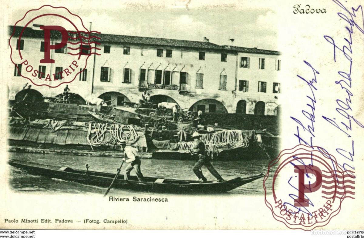 Postales: veneto - padova padua riviera saracinesca Italien, ITALIA, ITALY, ITALIE