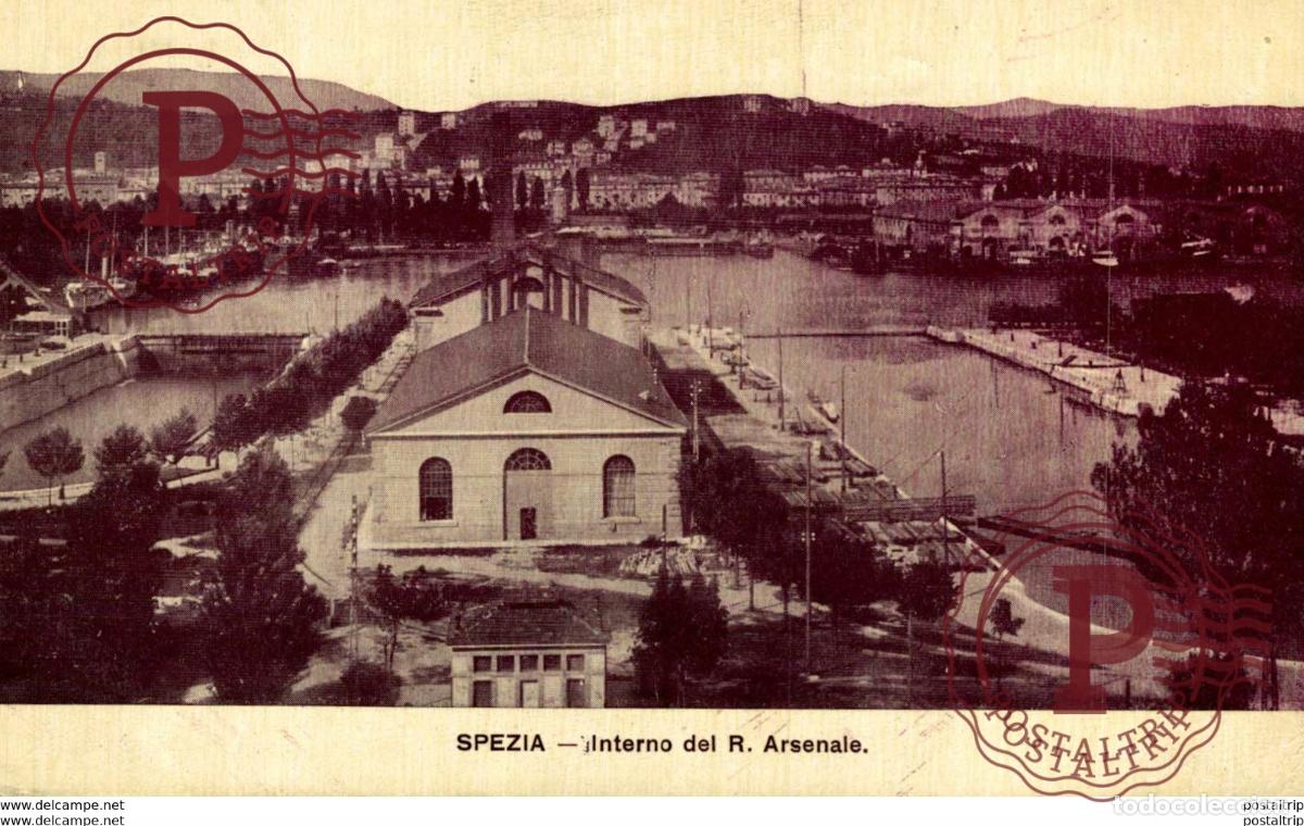 Postales: La Spezia R. Arsenale Italien, ITALIA, ITALY, ITALIE