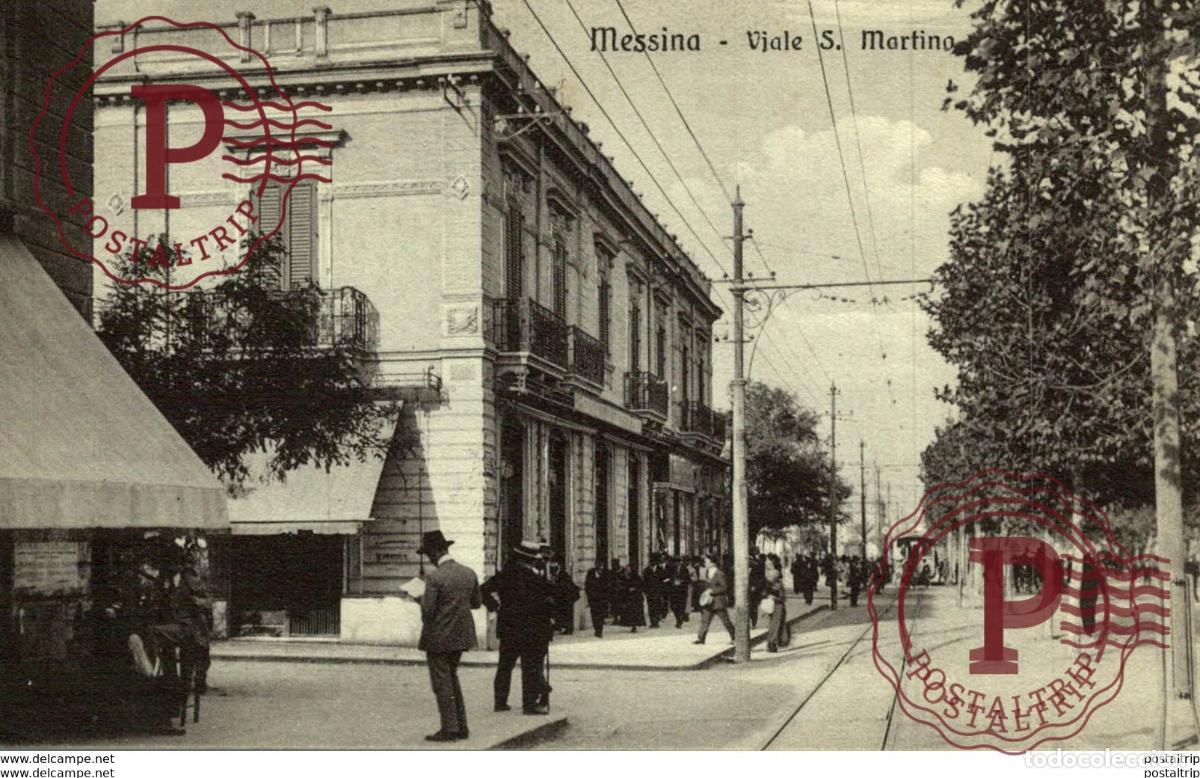 Postales: MESSINA - Viale S. Martino Italien, ITALIA, ITALY, ITALIE