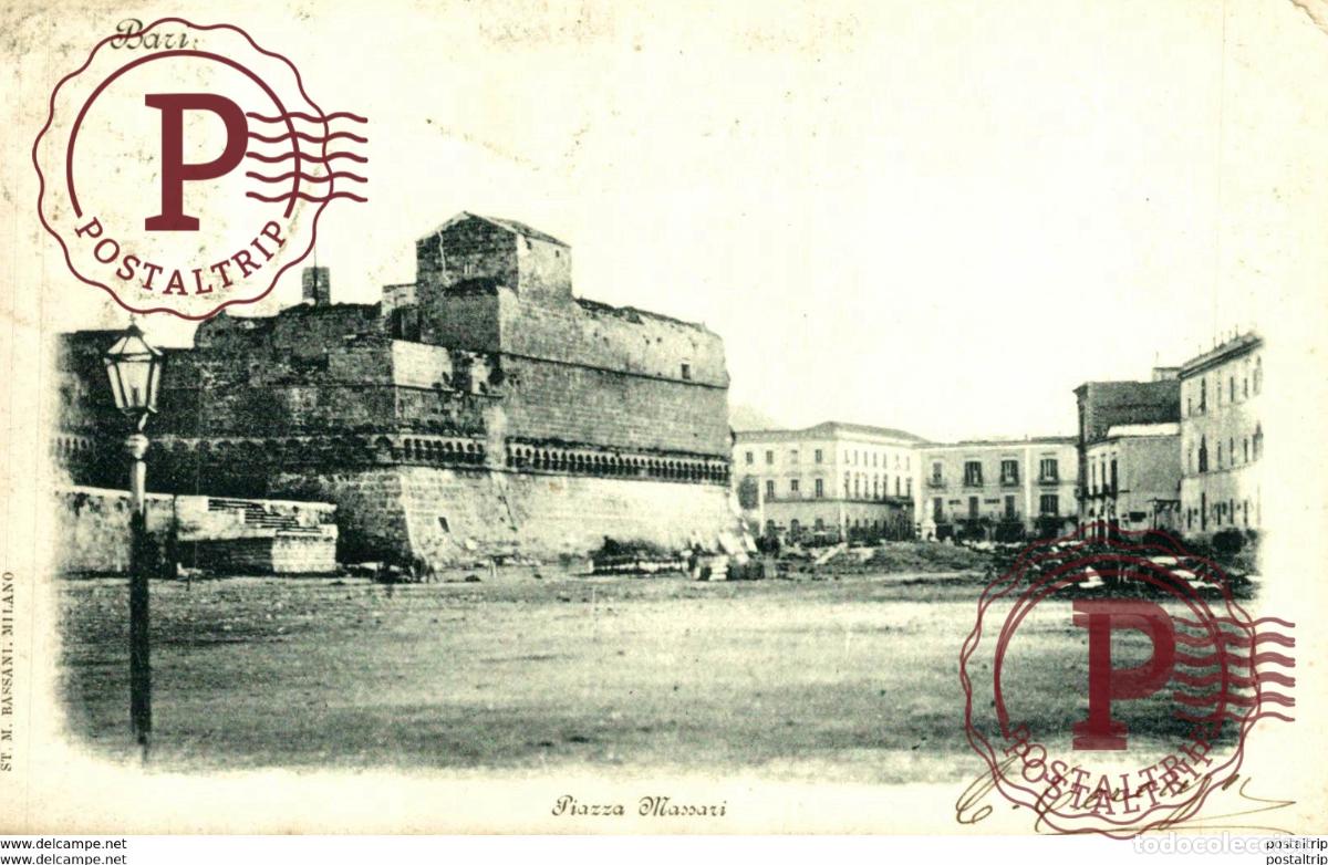 Postales: BARI PIAZZA MASSARI Italien, ITALIA, ITALY, ITALIE