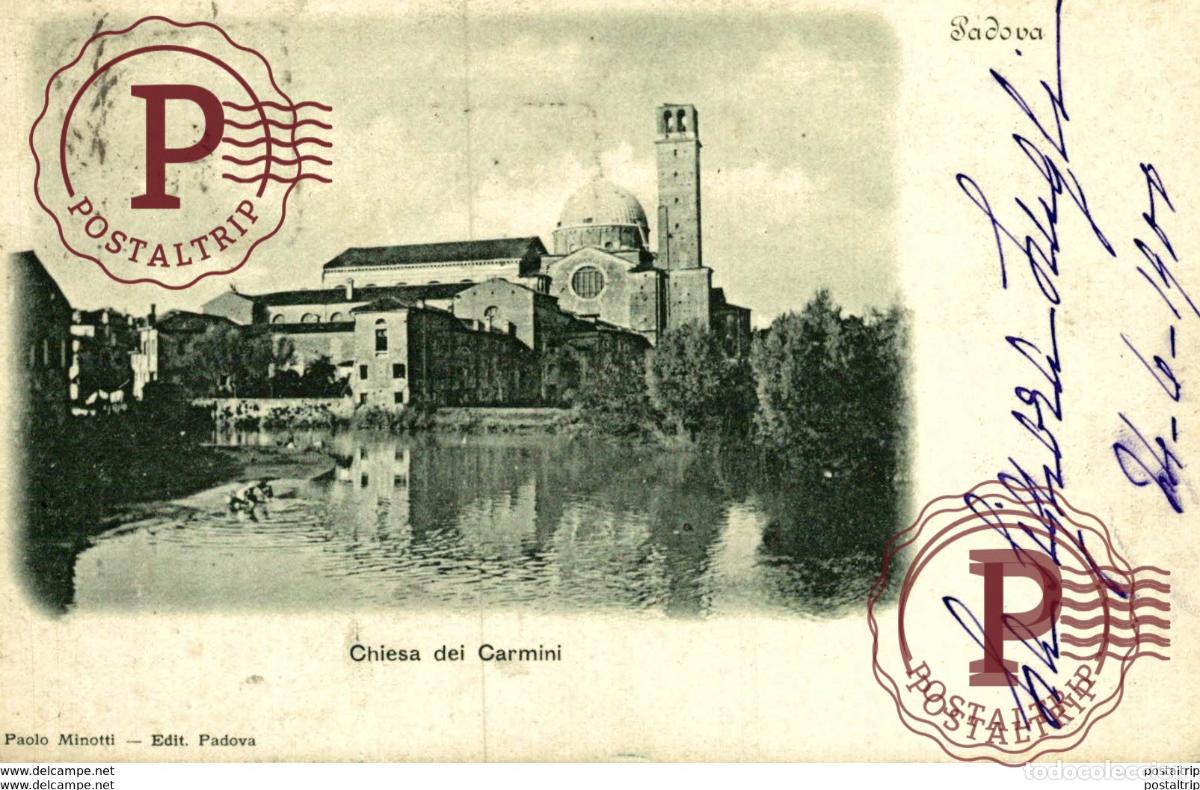 Postales: PADOVA CHIESA DEI CARMINI Italien, ITALIA, ITALY, ITALIE