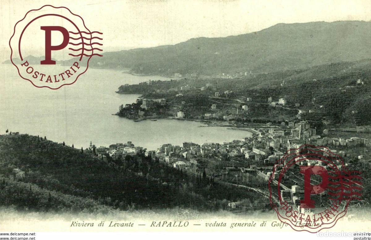 Postales: RAPALLO VEDUTA GENERALE DI GOLFO TIGULLIO Italien, ITALIA, ITALY, ITALIE