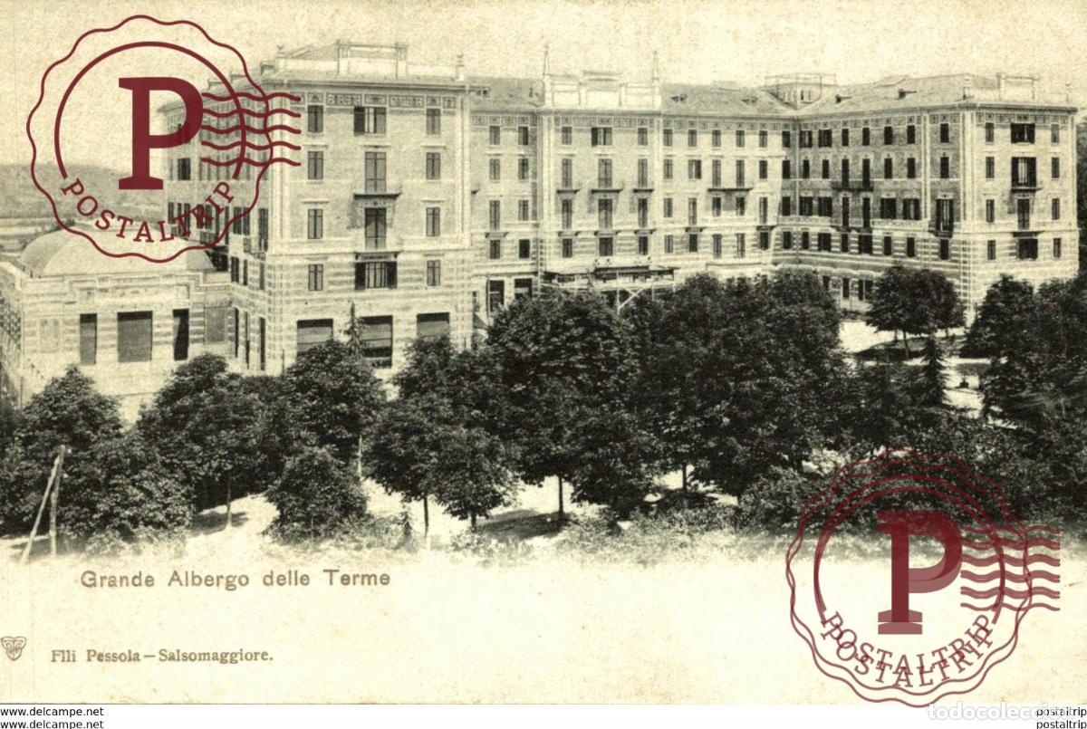 Postales: GRANDE ALBERGO DELLE TERME Italien, ITALIA, ITALY, ITALIE