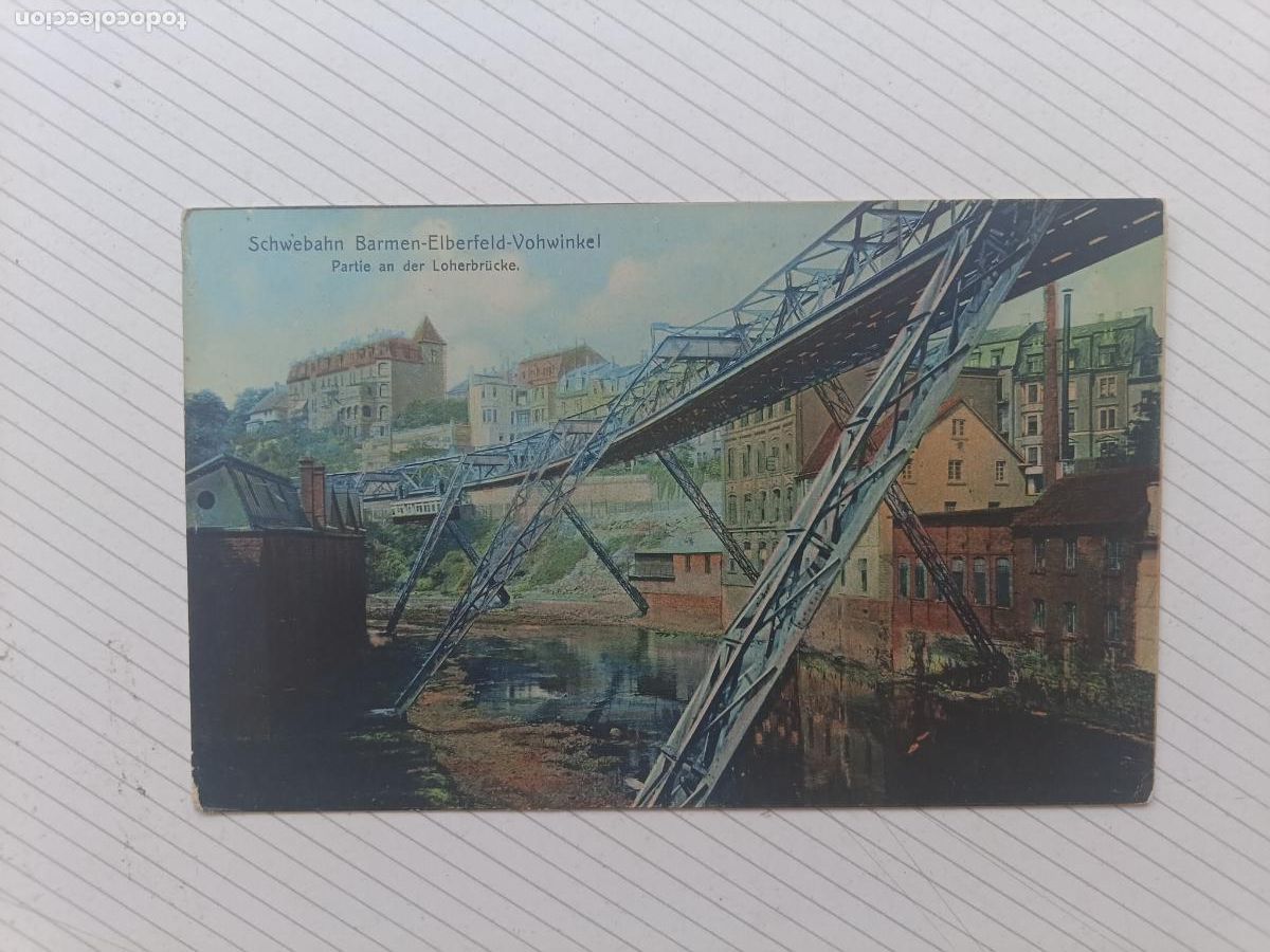 Postales: Tren elevado. Elberfeld. Postal antigua original. Alemania